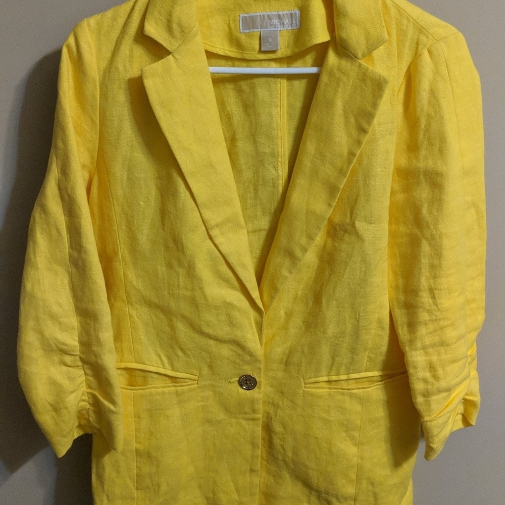 Michael Kors linen blazer